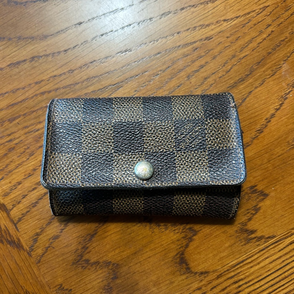 Louis Vuitton Damier Ebene Multicles 6 ring key case
